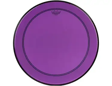 Remo Powerstroke P3 Colortone Purple Bass Drumhead - 22 inch