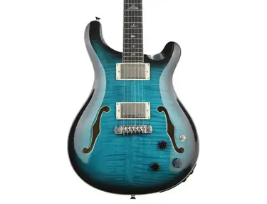 PRS SE Hollowbody II Piezo Electric Guitar - Peacock Blue