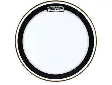 Aquarian Super Kick I Clear Bass Drumhead - 20 inch