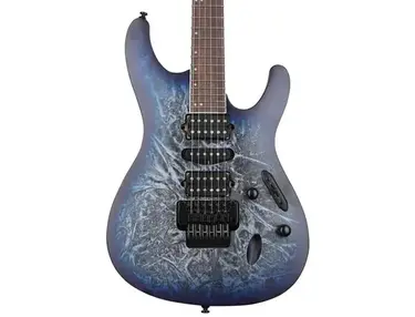 Ibanez S770CZM Solidbody Electric Guitar - Cosmic Blue Frozen Matte