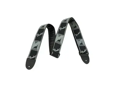 Fender 2" Monogrammed Guitar Strap (Black/Light Grey/Dark Grey)