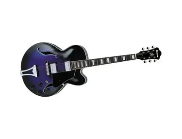 Ibanez Artcore  AF75 Electric Hollowbody Guitar, Transparent Blue Sunburst