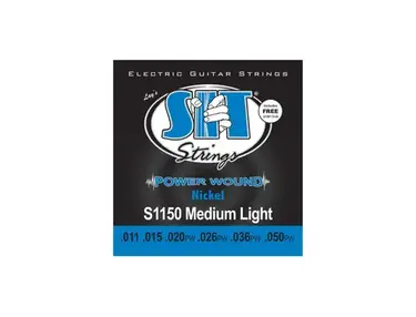 S.I.T. S1150 Medium Light Power Wound Nickel Strings (11-50)