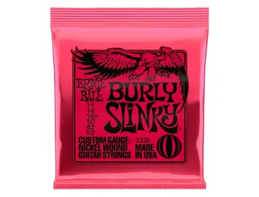 Ernie Ball Burly Slinky Guitar Strings (11-52)