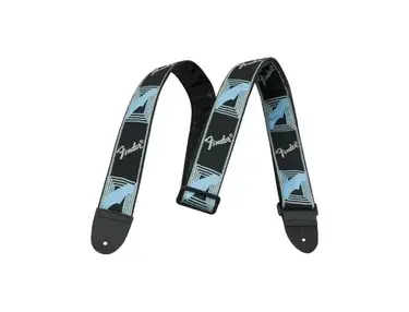 Fender Monogrammed Strap (Black, Grey, Blue)