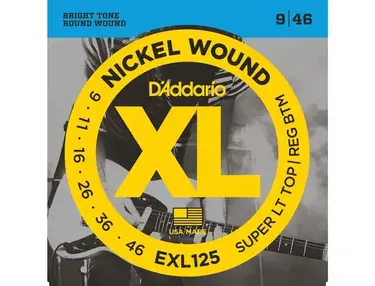 D'Addario EXL125 Nickelwound Guitar Strings 9-46