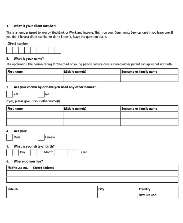 Child Disability Application1