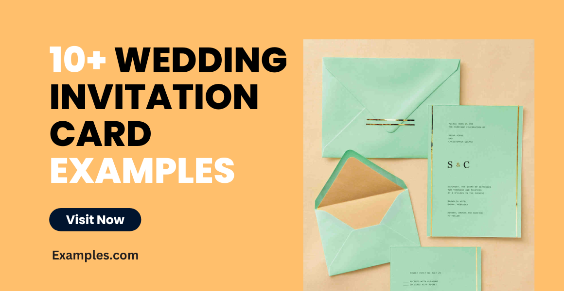 Wedding Invitation Card Examples