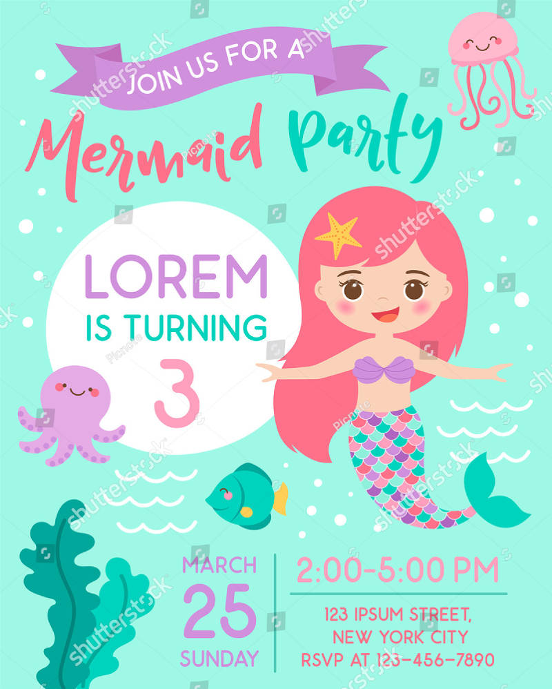 Under The Sea Birthday Invitation - 14+ Examples, How to Select, Tips