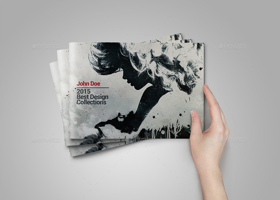 Graphic Design Portfolio Cover Page Examples