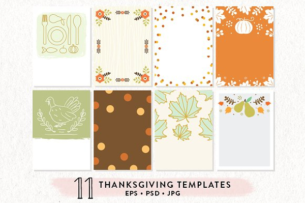 Thanksgiving Printables Bundle