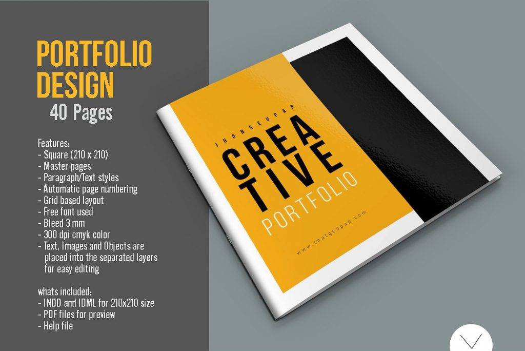 Graphic design portfolio layout - netGros