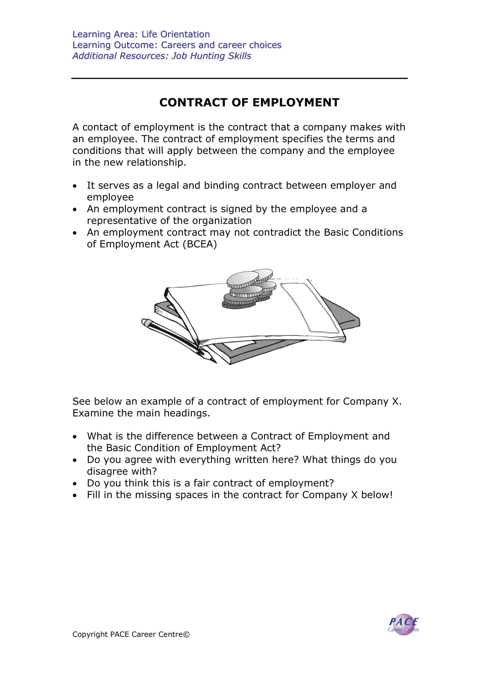 employment contract template