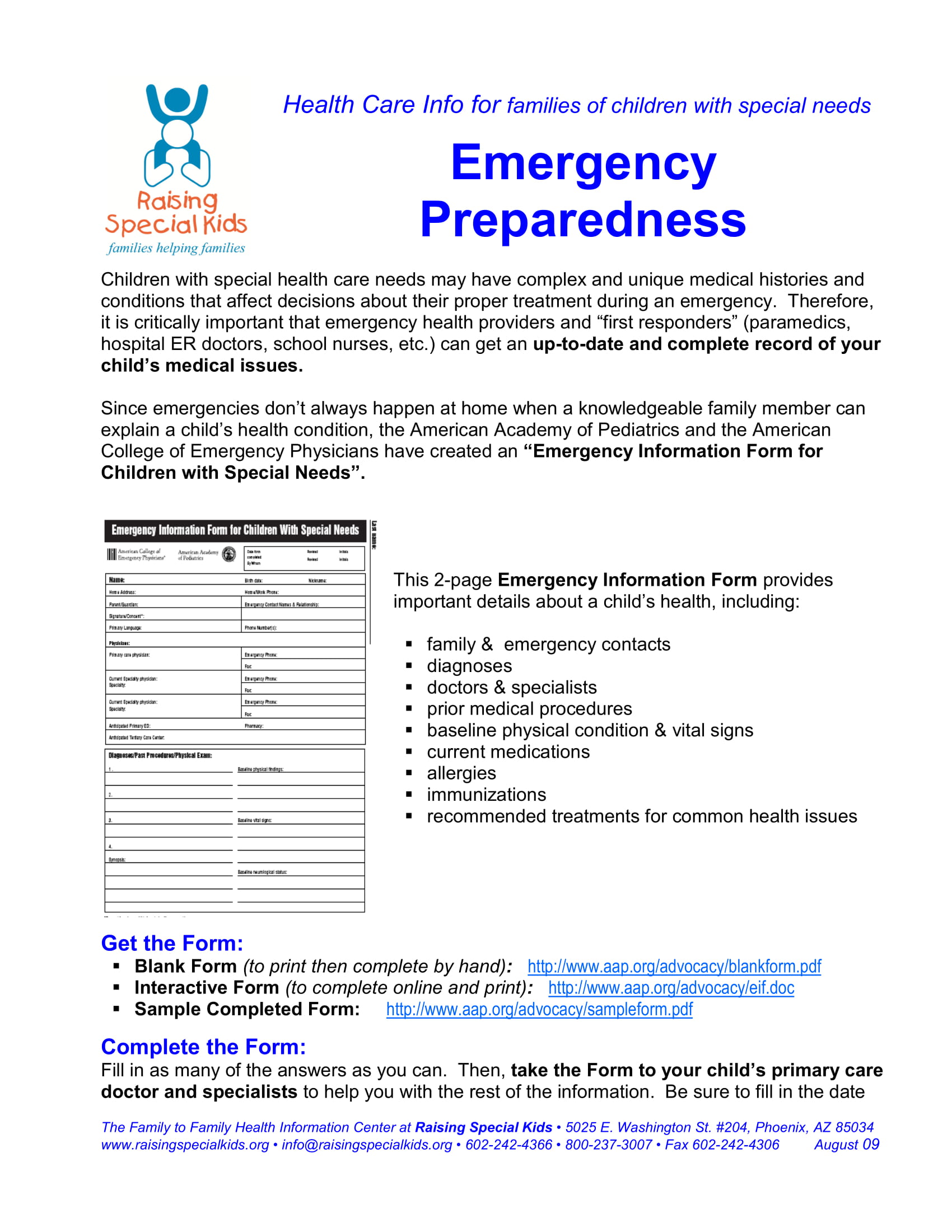 Emergency Medical Information Form Template Elegant 7 Best Of Printable ...