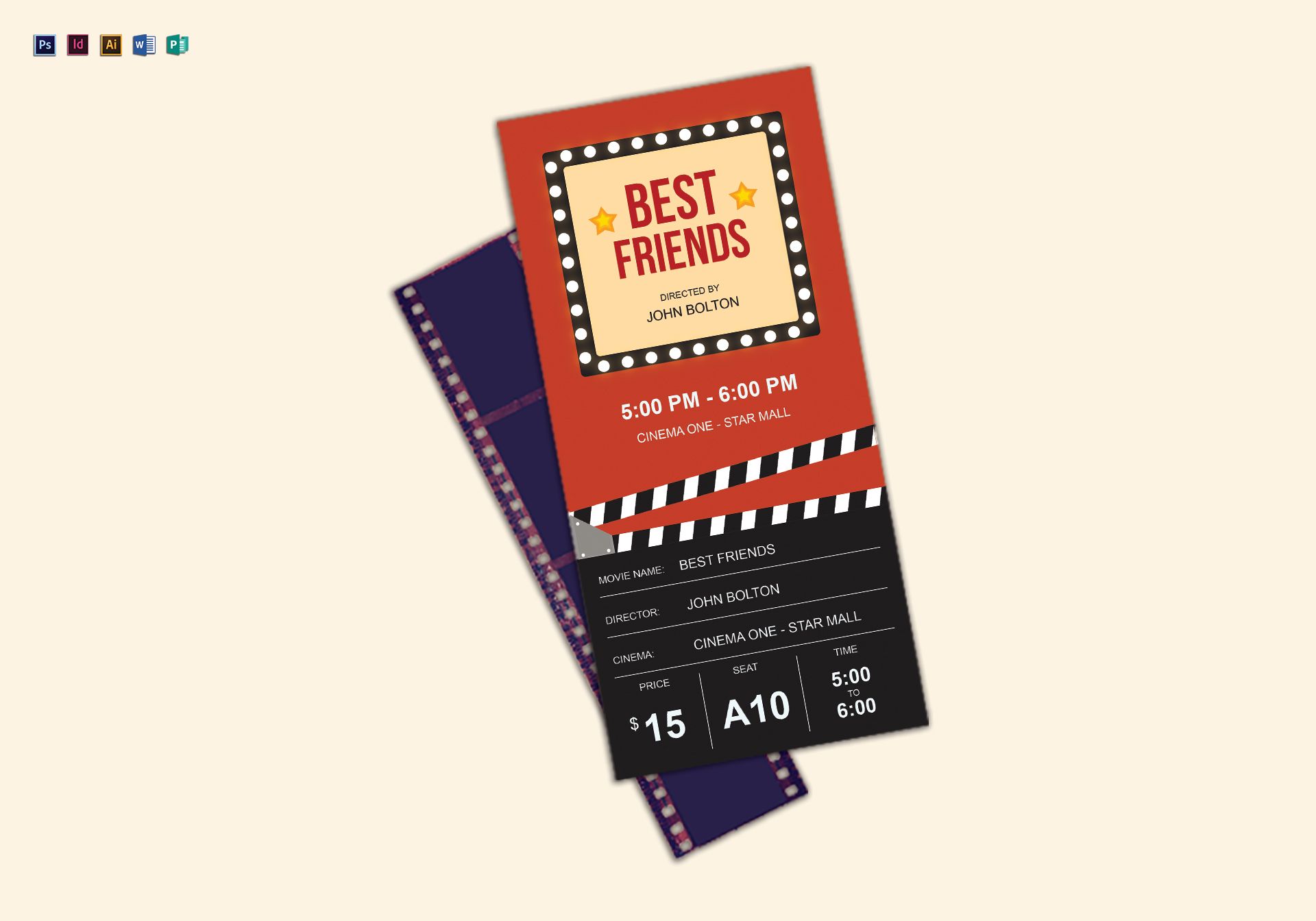 Best Movie Ticket Example