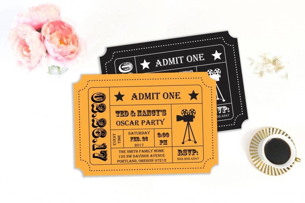 Movie Night Ticket Example