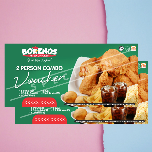 Borenos Fried Chicken Gift Voucher