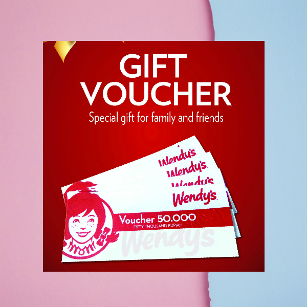 Wendy's Gift Voucher