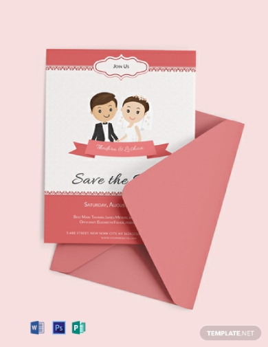 Unique Wedding Invitation Card