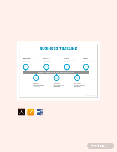 Free Business Timeline Template