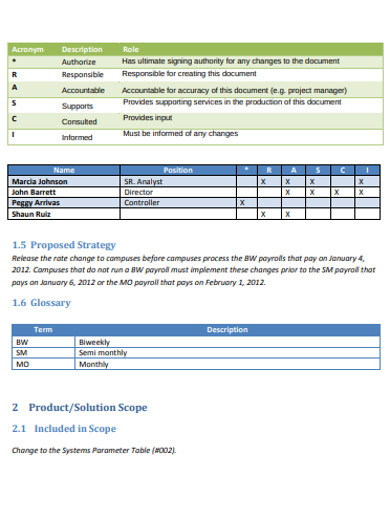 Business Requirements Document Template 