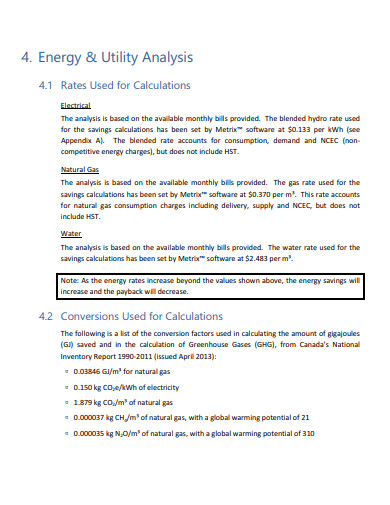 School Energy Audit Report