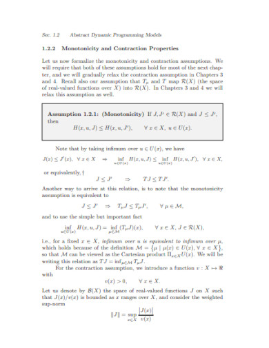 Abstract Dynamic Programming