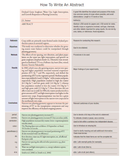 Abstract Example PDF