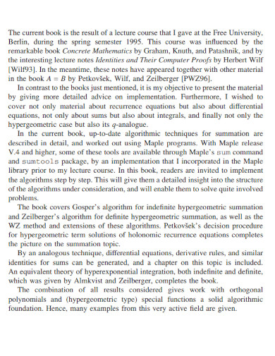 Hypergeometric-Summation1