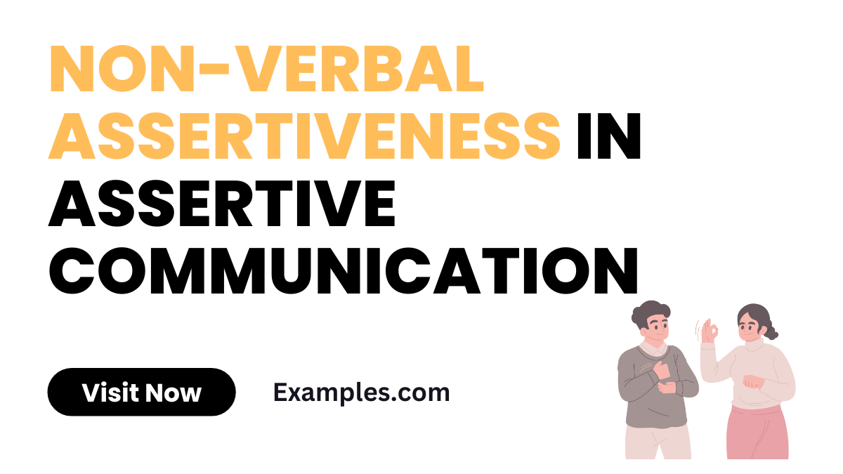 Non-Verbal Assertiveness in Assertive Communication