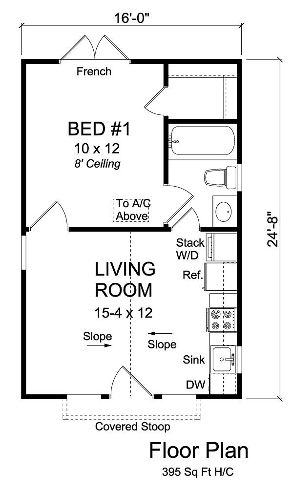 Cottage Tiny Houses Floor Plans