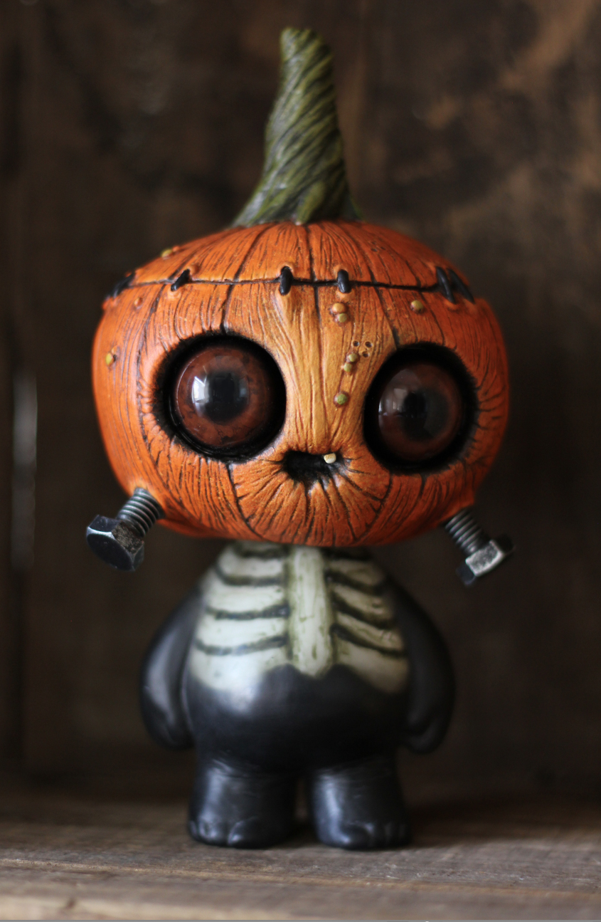 Pumpkin ornament for halloween