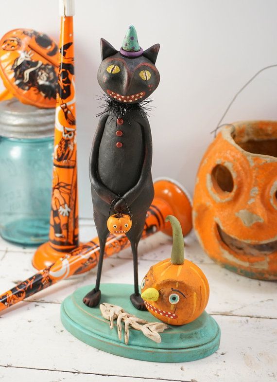 Cat ornament for halloween