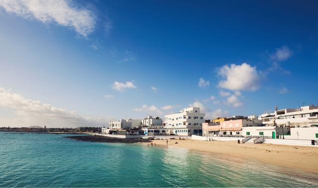 Le port de Corralejo à Fuerteventura