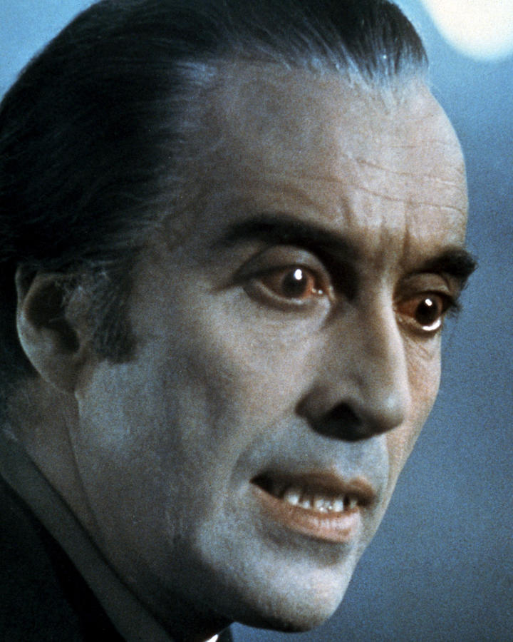 Christopher Lee in Scars of Dracula Photograph by Silver ...