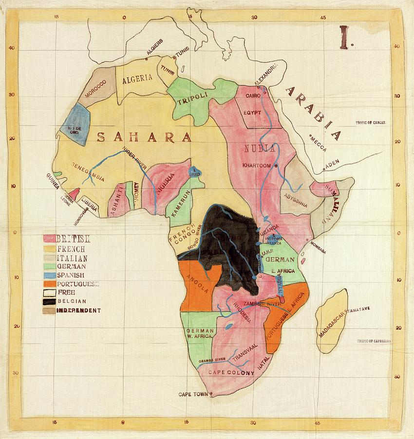 Africa Geography Map