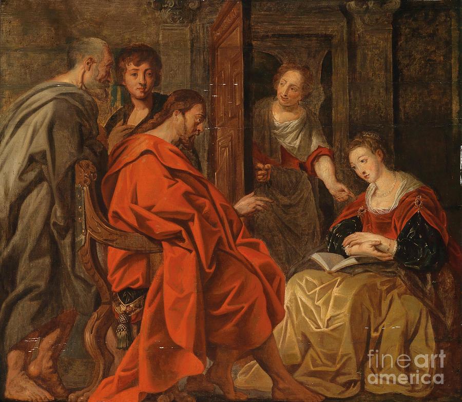 Mary And Martha And Lazarus