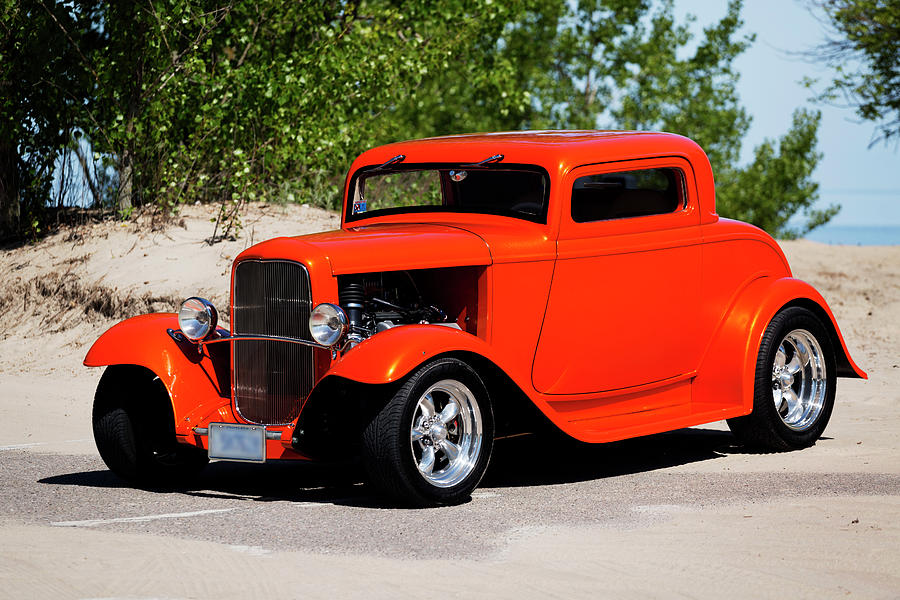 1932 Ford 3 Window Coupe Photograph By Performance Image Fine Art ...