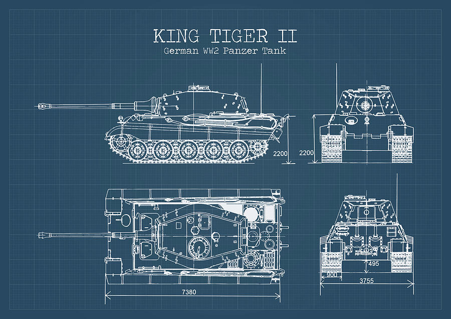 Tiger Tank Blueprints