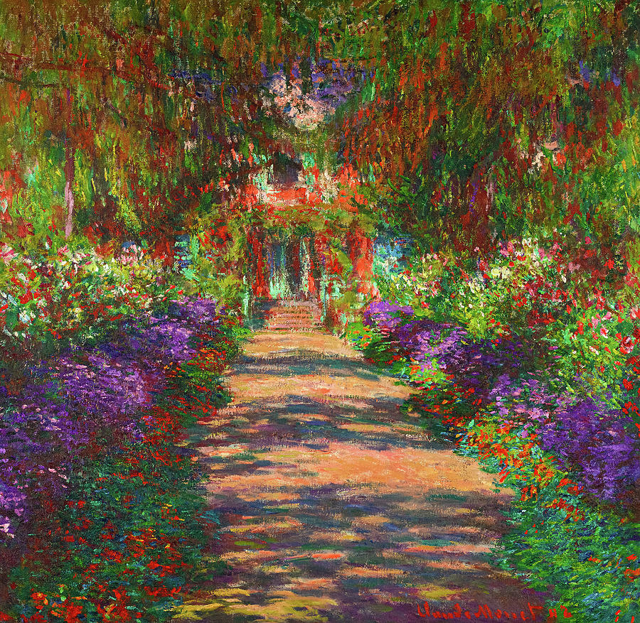 Claude Monet Giverny Garden