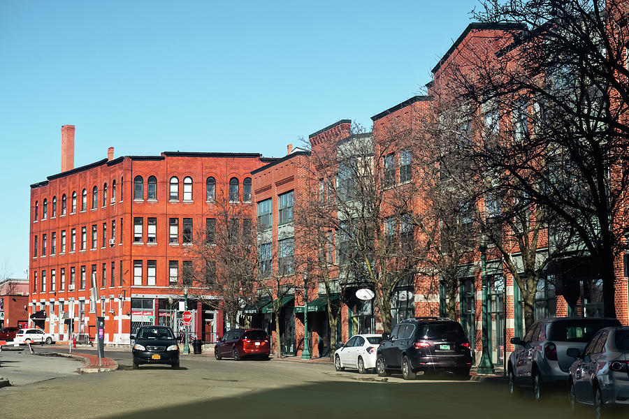 Armory Square in downtown Syracuse Photograph by Debra Millet - Fine ...