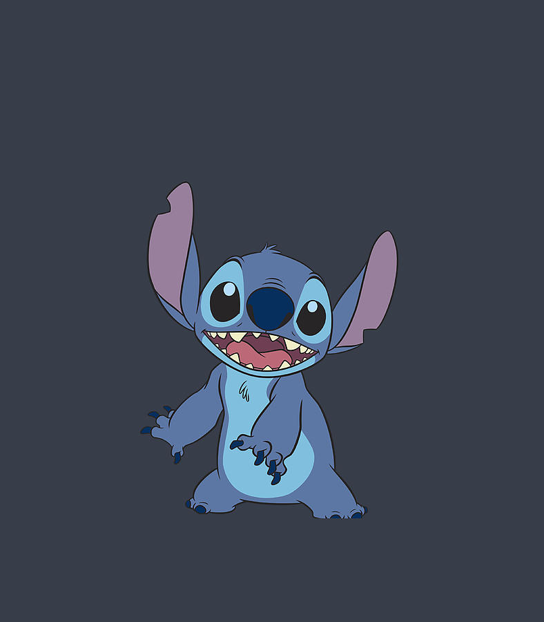 Disney Lilo Stitch Simple Stitch 1 Digital Art by Alaab Yasme