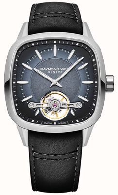 Raymond Weil Freelancer Calibre RW1212 Automatic (40mm) Blue Dial / Black Leather 2790-STC-50051