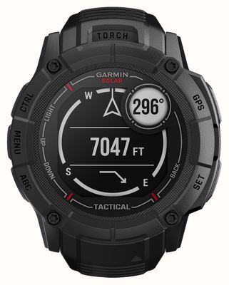 Garmin Instinct 2X Solar Tactical Edition Black Silicone Strap 010-02805-03