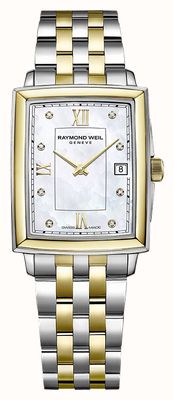 Raymond Weil Women's Toccata | Two-Tone Steel Bracelet | Diamond Set Dial 5925-STP-00995