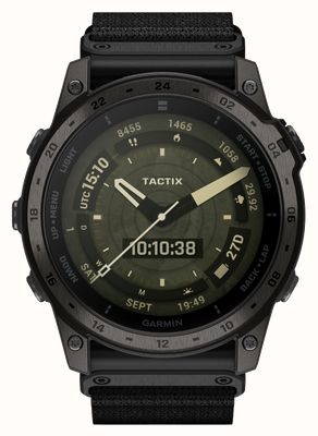 Garmin Tactix 7 AMOLED Edition Black Nylon Silicone Strap 010-02931-01