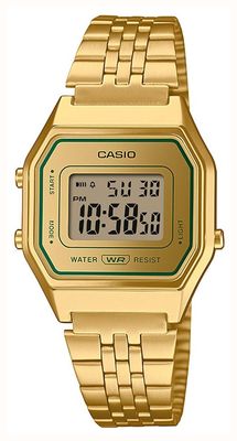 Casio Vintage (28.6mm) Digital Display / Gold-Tone Stainless Steel Bracelet LA680WEGV-9AEF