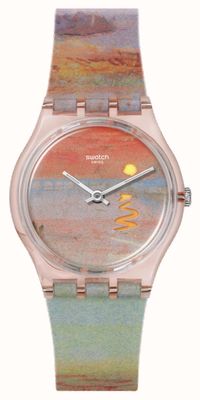 Swatch x Tate - TURNER'S SCARLET SUNSET - Swatch Art Journey SO28Z700C