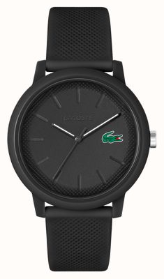 Lacoste 12.12 | Black Dial | Black Resin Strap 2011171