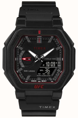 Timex x UFC Colossus Black Dial / Black Resin TW2V55200